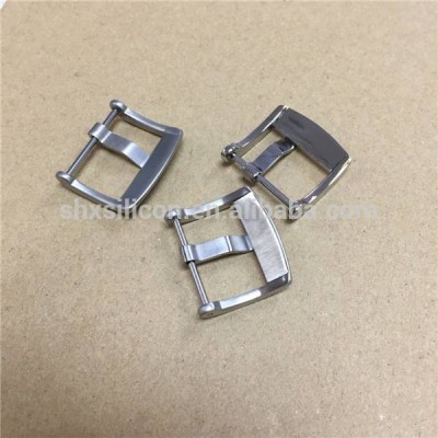 High-quality silver 20 22mm stainless steel watch strap buckle wholesale